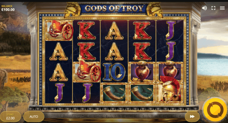 best uitbetalende online casino - Gods of Troy Slot Game